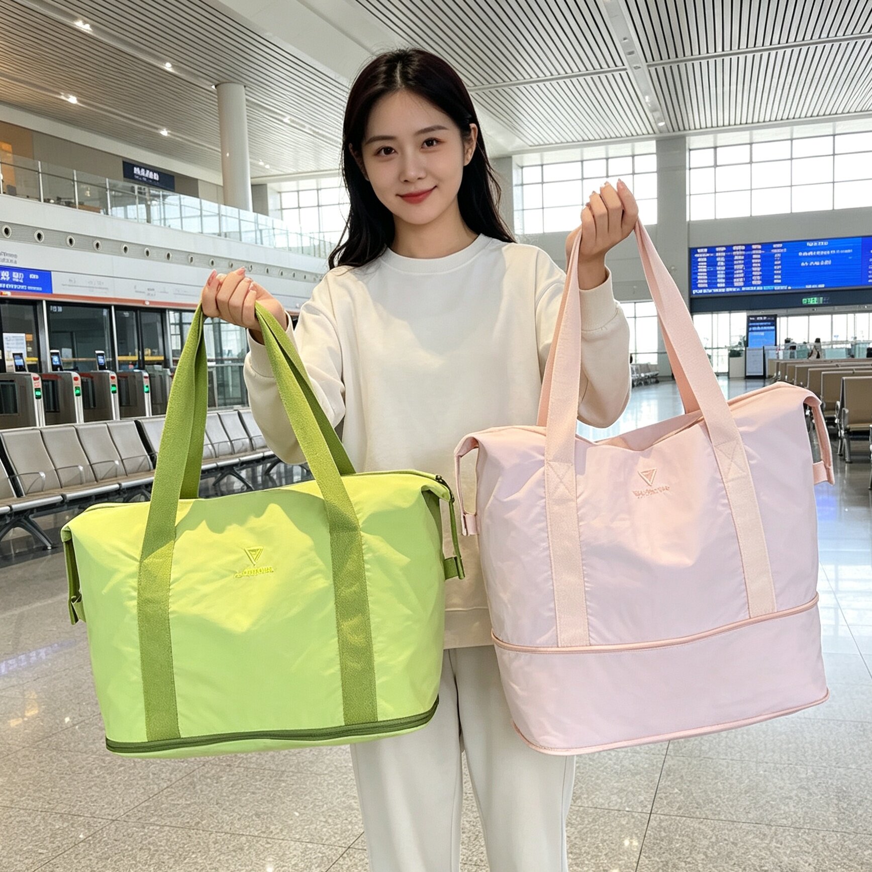扩展防水轻便干湿分离旅行包女包袋子收纳出差待产旅游短途行李袋