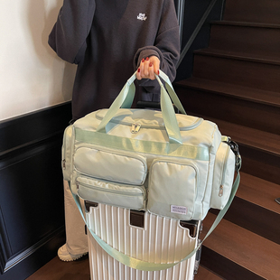 2026新款旅行包女大容量轻便手提袋短途出差旅游行李袋防水健身包