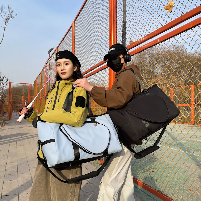 鞋仓羽毛球包运动健身大容量斜挎手提包女2026新款旅行包男球拍袋