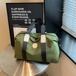 手提短途旅行包便携登机包女式小拎包出门装衣服旅游包轻便行李袋