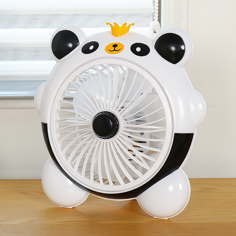 迷你电风扇卡通学生宿舍台式小风