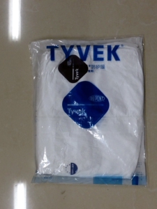 正品杜邦特卫强1422A防护服防粉尘静电连体喷漆防化学喷溅防化服