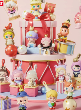 POP MART泡泡玛特【庆祝这一刻系列】正版萌粒公仔迷你庆典15周年