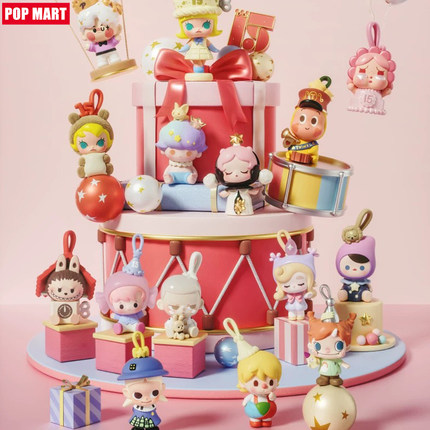 POP MART泡泡玛特【庆祝这一刻系列】正版萌粒公仔迷你庆典15周年