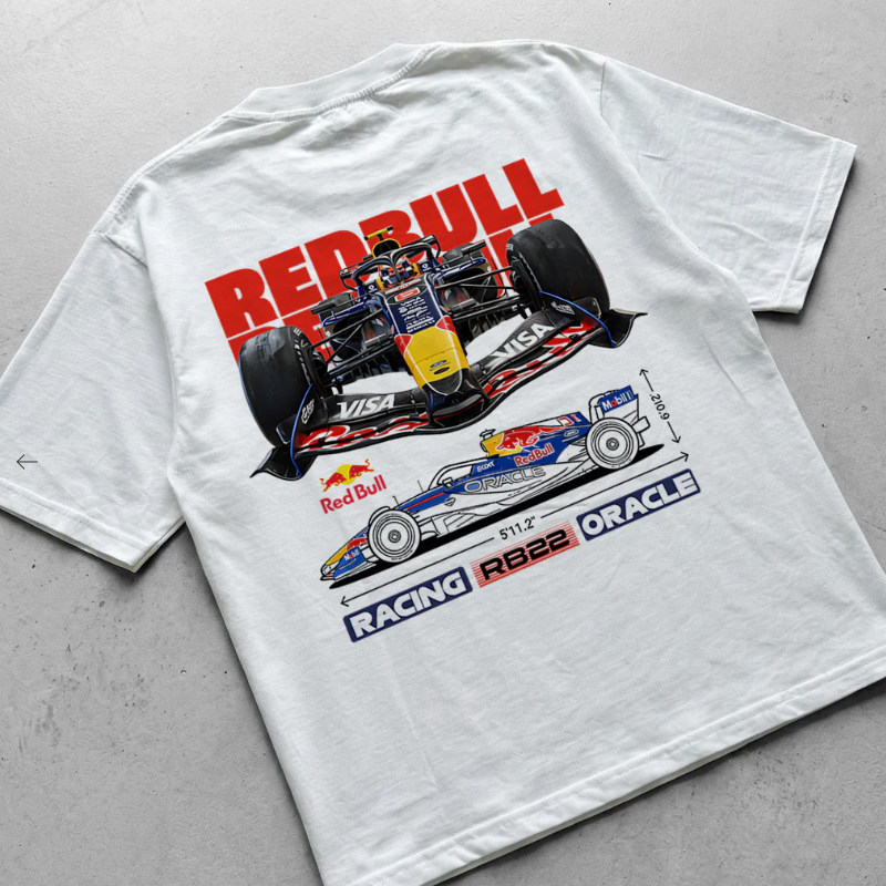 2026 F1方程式赛车RACING ORACLE红牛车队RB22短袖T恤衫 男女半袖