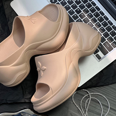 菲琳格臻选时尚十字花女士拖鞋