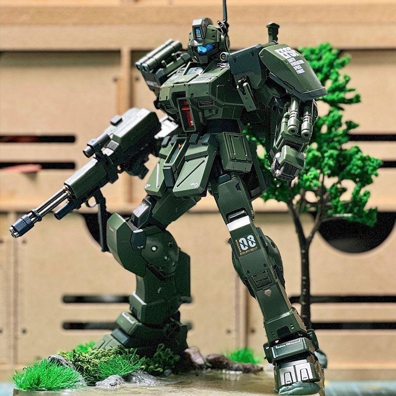 星锋社吉姆斯巴达高达水贴支架