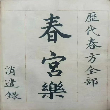 春宫乐黑白线装