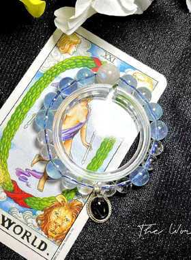 theworld世界天然海蓝宝手链