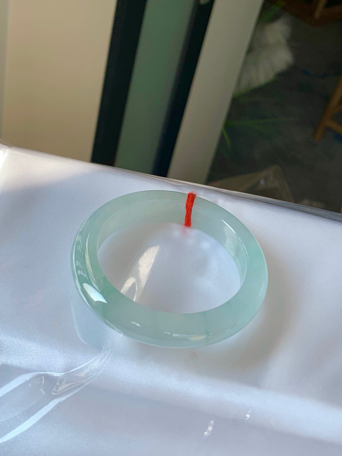 纯天然缅甸A货翡翠冰种飘花正圈手镯冰种玉石镯子54圈口送证书,珠宝/钻石/翡翠,手镯,淘宝优惠券,粉丝福利购,淘宝优惠卷