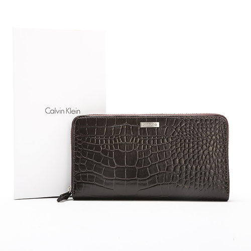 CalvinKlein钱包长款商务轻奢