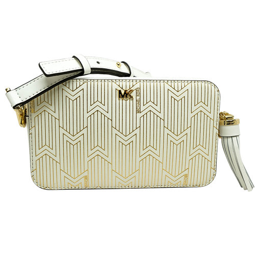 海外正品MK印花斜挎包