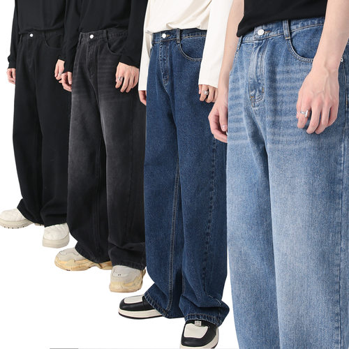 mtlclothes男装|四季款新品 韩版宽松松紧腰直筒休闲