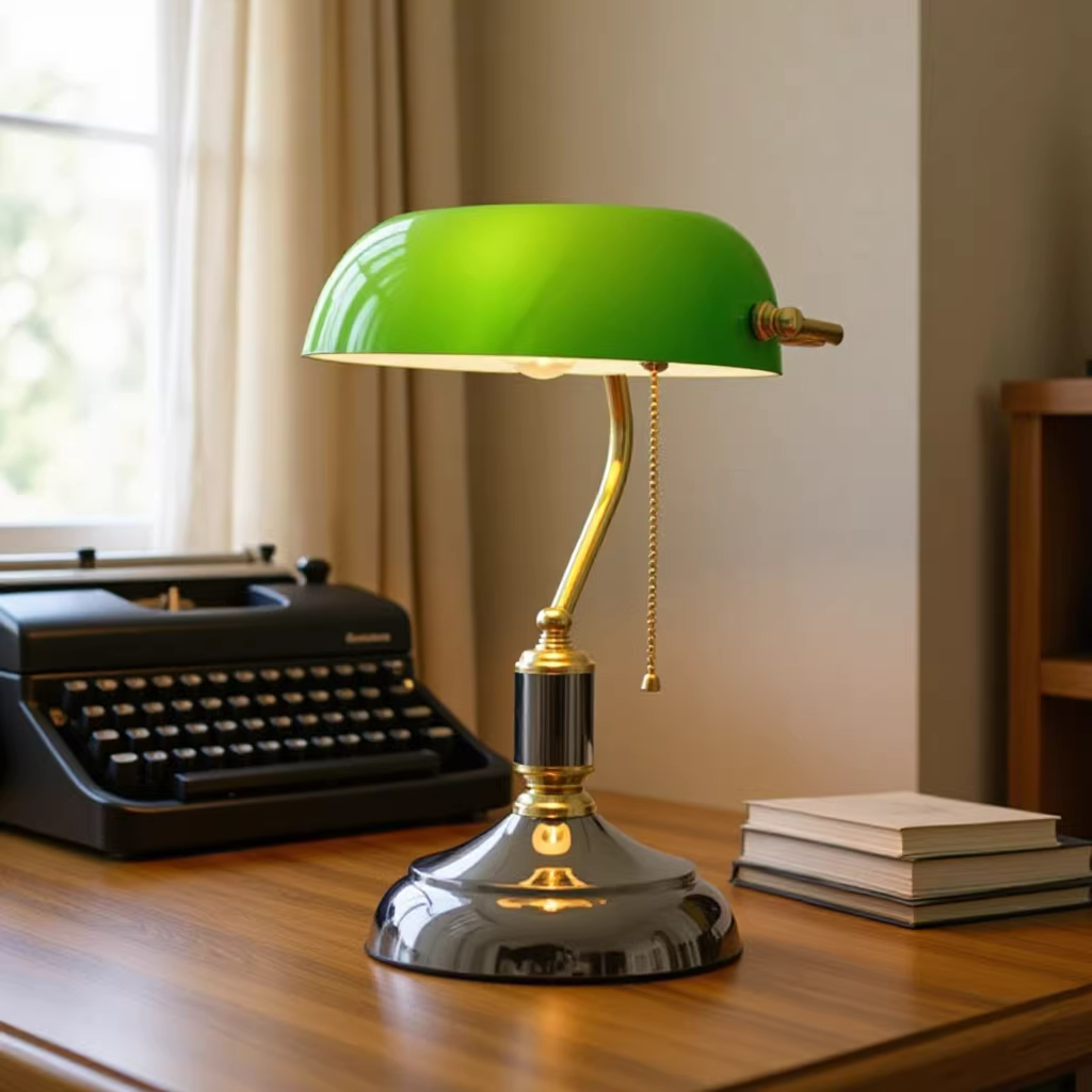 阅读台灯北京大学校图书馆同款书院银行单位书桌办公室护眼台灯