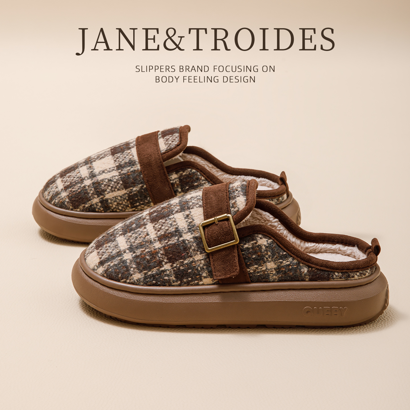 棉拖鞋女款秋冬季2025新款