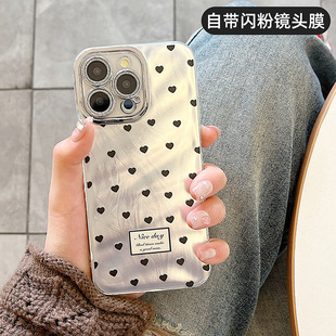 2024小众高级感iphone15promax女生11自带镜头膜全包13pro春夏天12小清新套 lizardhill 适用苹果14手机壳新款