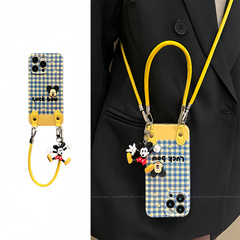 lizardhill 适用苹果16手机壳新款iphone15promax女14pro斜挎可背带挂绳13手提15plus小众超好看12不撞壳的11