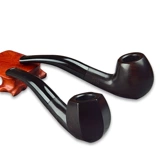 Старомодная курительная трубка ручной работы из сандалового дерева, мужской мундштук, аксессуары