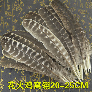 美国青铜黑火鸡羽毛 花纹鹅毛 羽毛扇材料 舞蹈头饰服装供用羽毛