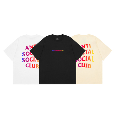 短袖oversize常规西海岸纯棉男女