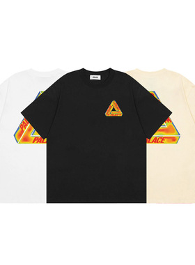 PALACE 25FW溶解几何图案三角形LOGO新款情侣青少年同款夏季短袖