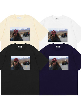 PALACE jenny阿甘正传电影人物短袖欧忙潮牌限定款夏季短袖T恤衫