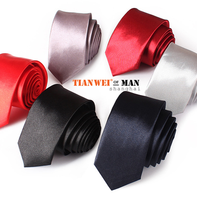 黑色领带男式休闲免打结懒人韩版