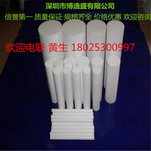 铁氟龙具有良好的耐腐性及介电性能，在无负荷下可长期使用于－180&deg;C至＋250&deg;C的环境，摩擦系数低，其中做为坯料可加工制造各种耐高温、润滑耐磨、是强腐蚀介质中及绝缘性能要求高的密封垫片、润滑材料、防粘材料和各种频率工作使用的绝缘零件。