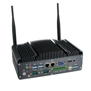 6100U 电脑主机3855U 6200U 6800无风扇工控机嵌入式 控汇eipMFC