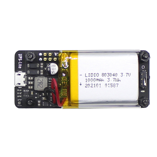 树莓派Zero W 5V 2A UPS不间断电源锂电池扩展板移动电源电量检测