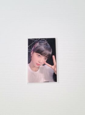 【现货包顺丰】lesserafim炽日专1洪恩採小卡 hmv抽选恩 eunchae