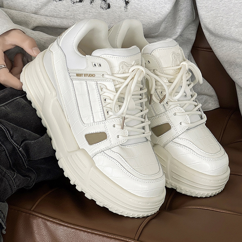 小个子增高小码男鞋厚底7cm