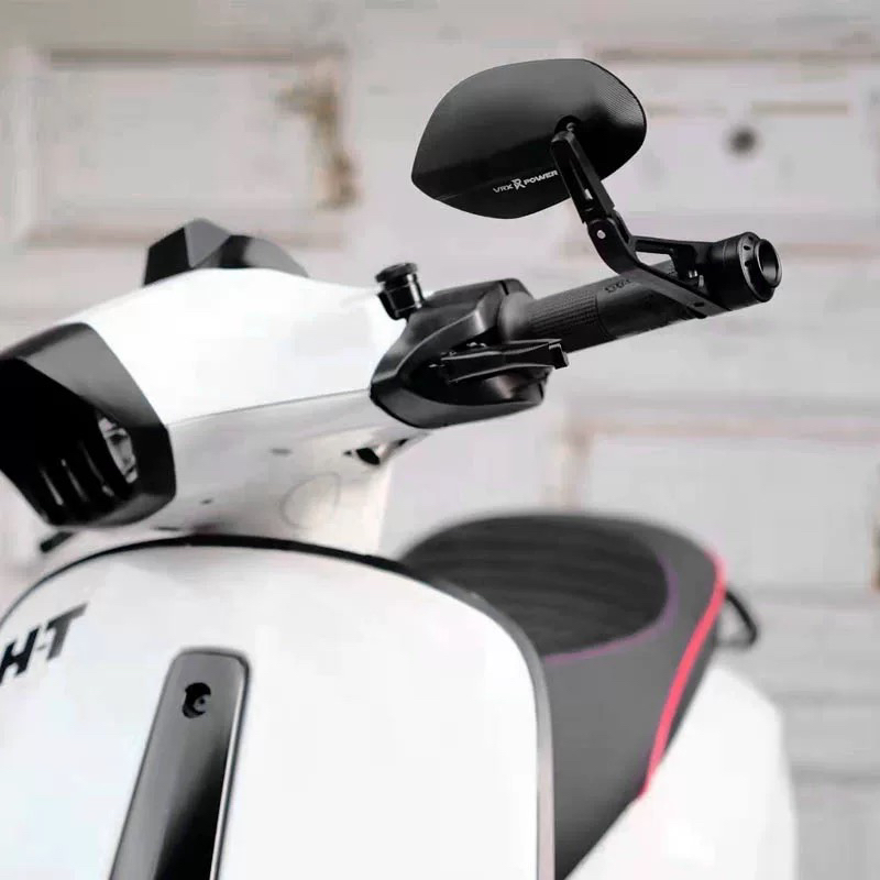 适用于vespa 春天 冲刺150 gts300 gtv 6日改装手把镜 后视镜加重