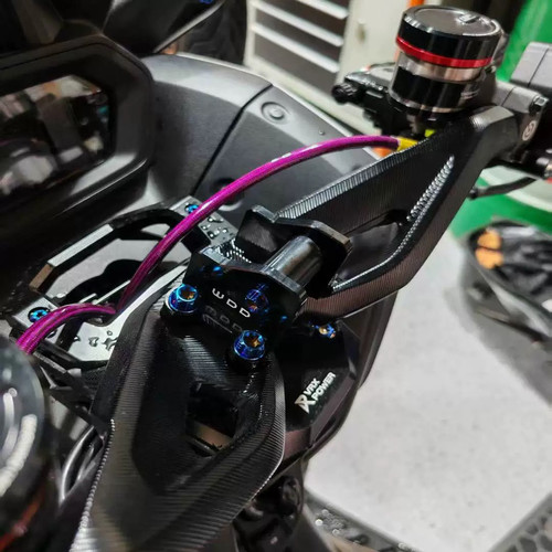 适用于雅马哈xmax300改装vrx裸把 祼把拓展支架 手机支架底坐