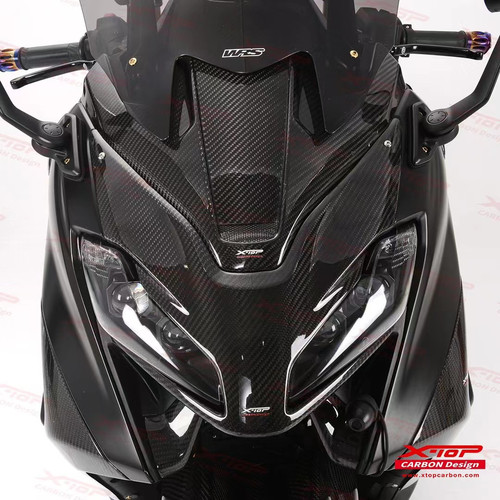 适用于20-22款雅马哈Tmax560全车碳纤维 xtop碳纤维 车身外壳扰流
