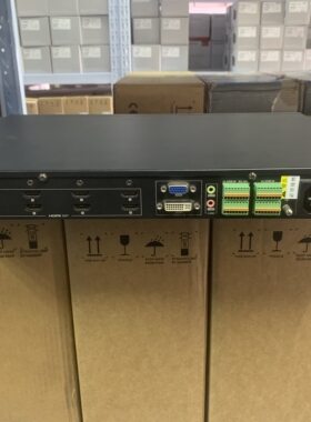 二手海康威视DS-6908UD充新95新8路H265编码视频解码器（带包装）
