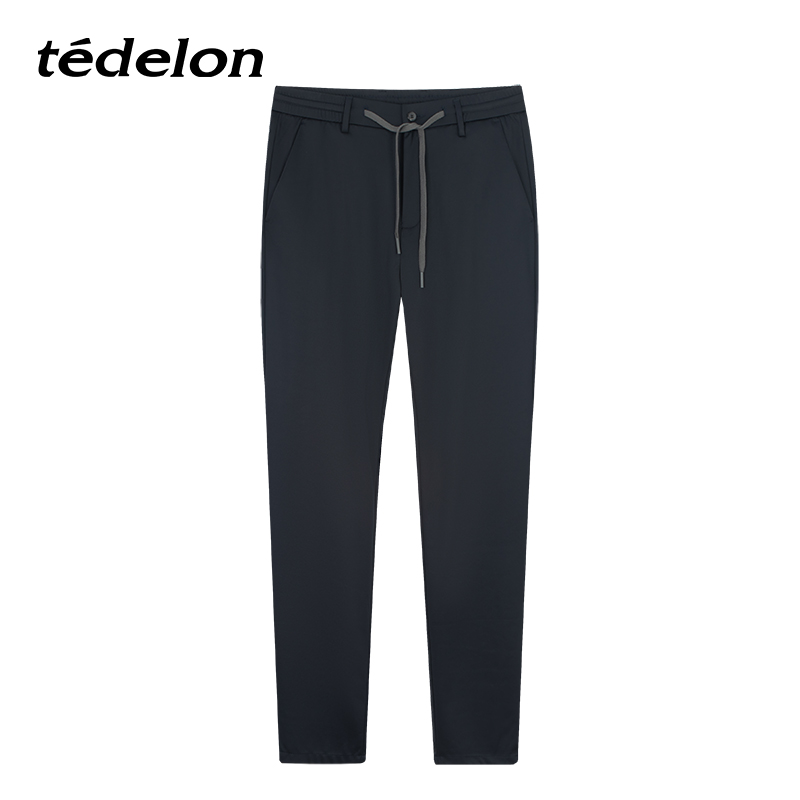 太子龙/TEDELON桑蚕丝休闲西裤