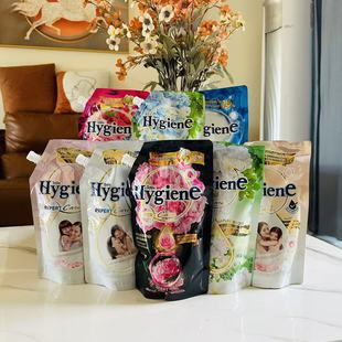 泰国hygiene柔顺剂中袋星期装持久留香去静电热门款增柔自然清香