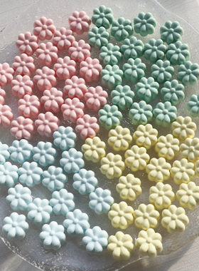 翠吉吉朵火漆蜡粒花朵哑光多色