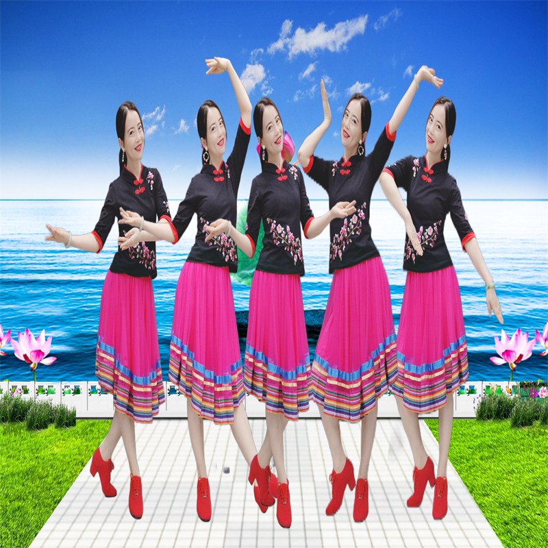 2022杨丽萍原创广场舞《我是你的格桑花》《花楼恋歌 》同款舞服