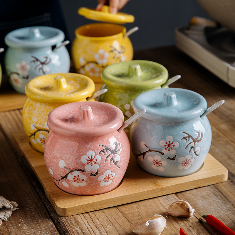 耐高温家用厨房猪油罐陶瓷