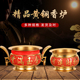 精雕纯铜大边红油香炉招财进宝客厅寺庙复古铜香炉烧香炉婚庆用品