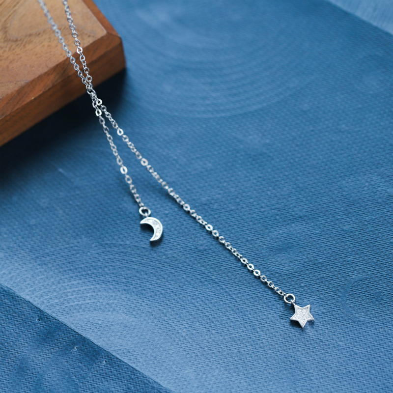 小张的故事日韩简约女长款项链