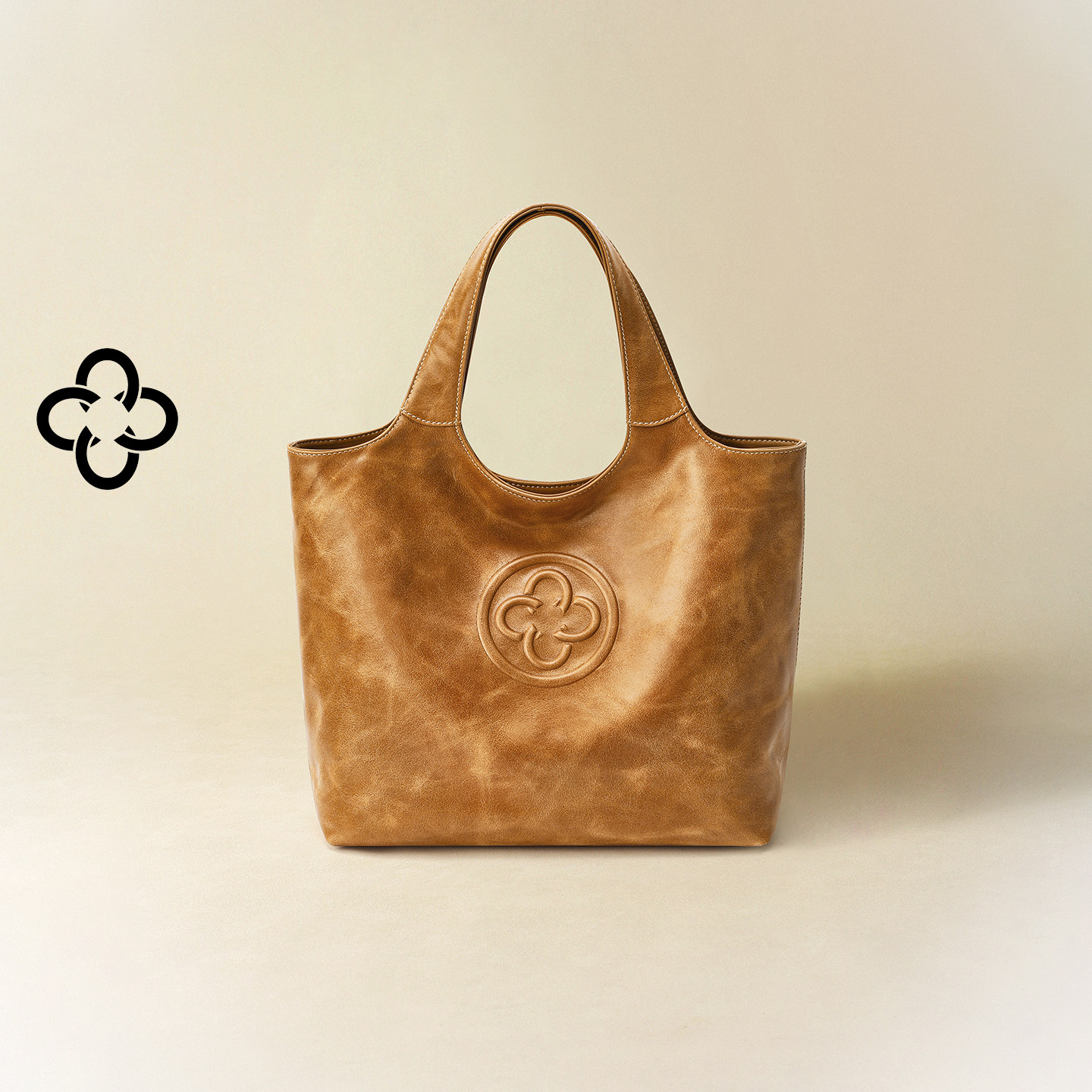 CASSILE卡思乐包包女2026新款植鞣真皮高级感托特包单肩水桶包潮