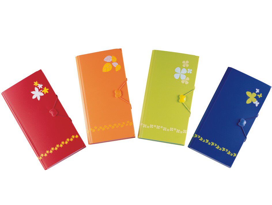 미디엄 키나리 CHECK 실크 스크린 로프 버클 13 그리드 아코디언 백 DC4002