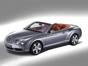 特价现货 唯美跑车迷你切1：18 宾利 欧陆大陆 GT GTC 银色车模型