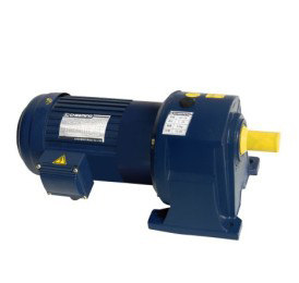 750W金属齿轮减速机马达交流单相220V三相380V带0.75KW带刹车电机