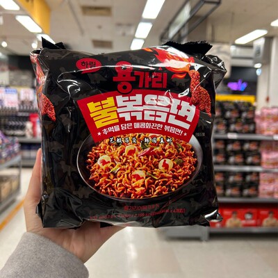 韩式风格速食好吃新款拉面