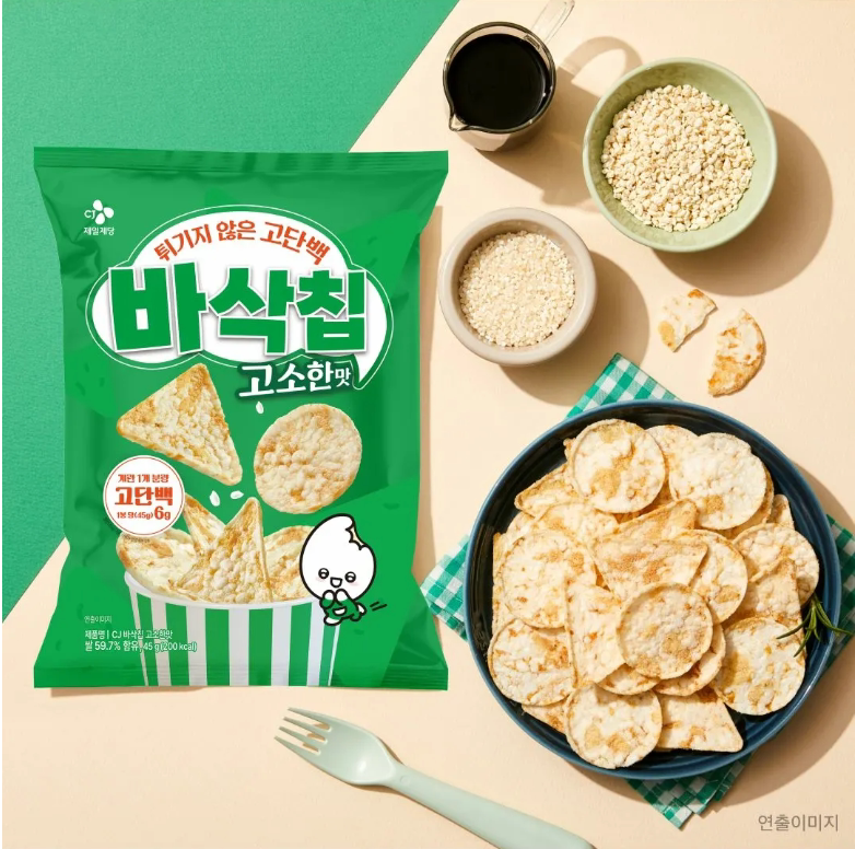CJ高蛋白脆片膨化零食
