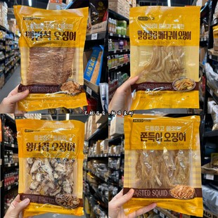 韩国直发DRIED FOOD多种鱿鱼干休闲零食烘烤鱿鱼丝下酒小菜超好吃